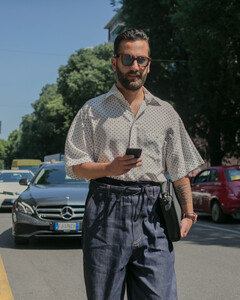 Milan Men's Fashion Week Street Style Ч.2